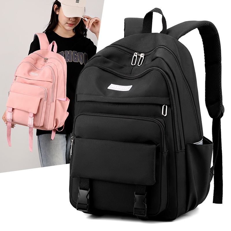 Cross-border wholesale of new school bags for primary and secondary school students, large-capacity, lighter-load casual backpacks, fashionable travel computer backpacks Specification image