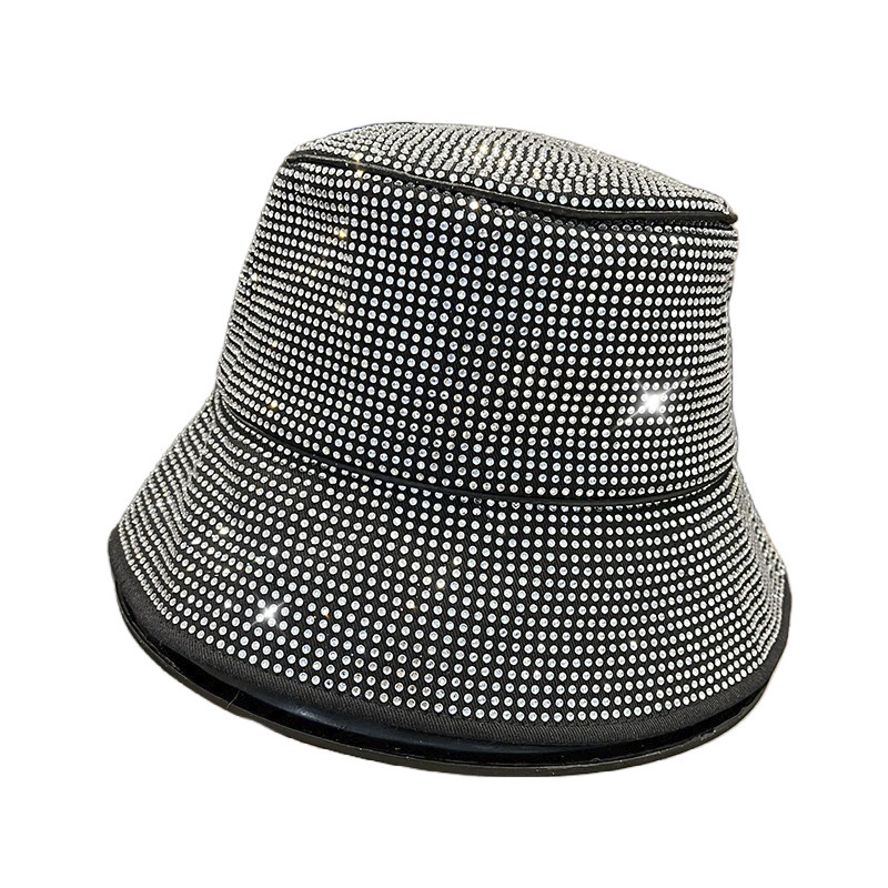 In 2023, the best-selling outdoor sun protection hats for spring and summer are diamond-encrusted chanel-style sun hats, black sun hats, and women's fisherman hats Item Picture
