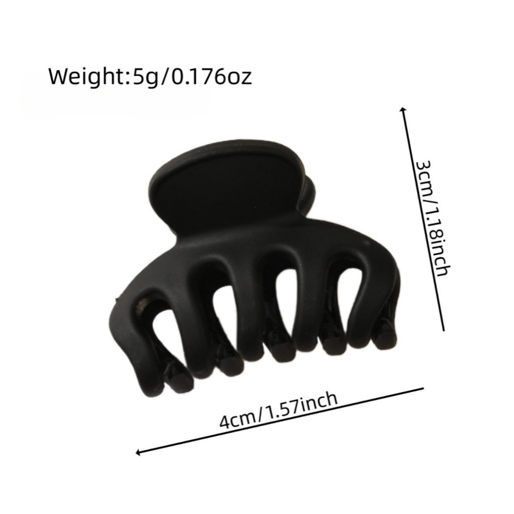 3-piece set of small, matte, frosted, mini, cute, colorful hair clips for girls and children, and cross-border shark clips Item Picture