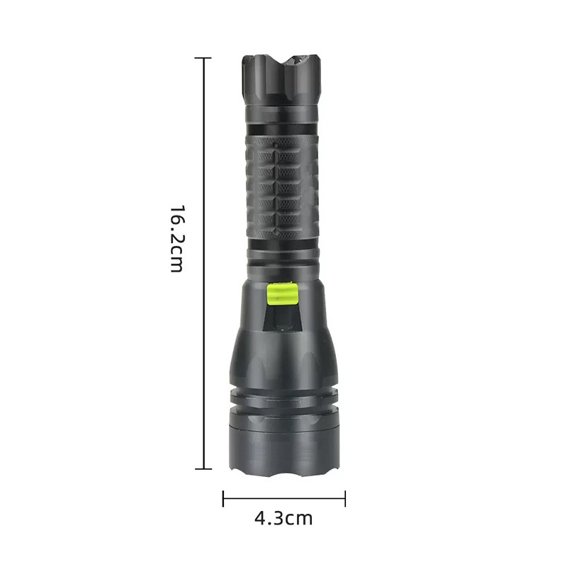 New LED multi-functional diving flashlight charging model T6 high-intensity waterproof long-range tactical flashlight Diving lamp Item Picture