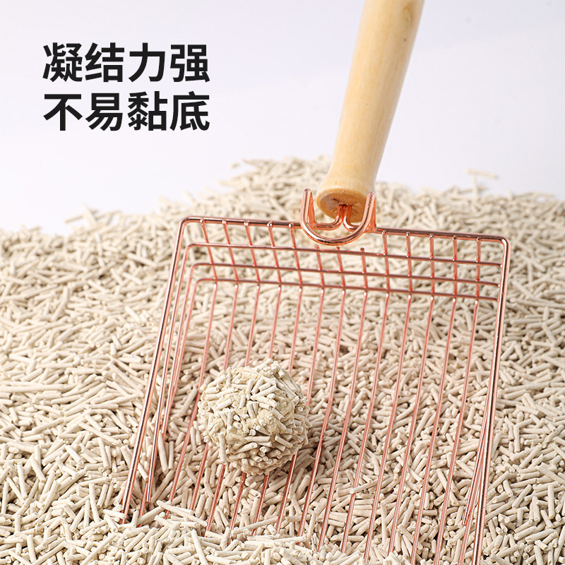 豆腐猫砂植物除臭无尘皮皮淘猫砂豆腐砂结团吸附原味宠物猫砂批发
