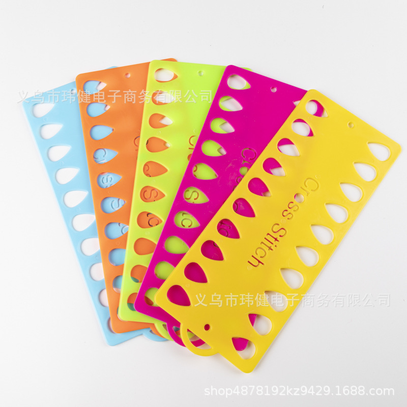 Large Winder Color Winder Diy Hand Winder Water Drop Winder Cross Stitch Threading Tool details Picture