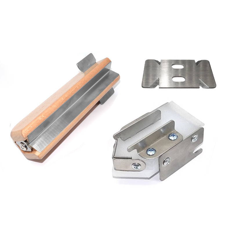 Panel furniture edge remover, edge trimming magic tool, ecological board skin chopper, home decoration corner cutter, skin chopper, manual edge banding device Item Picture