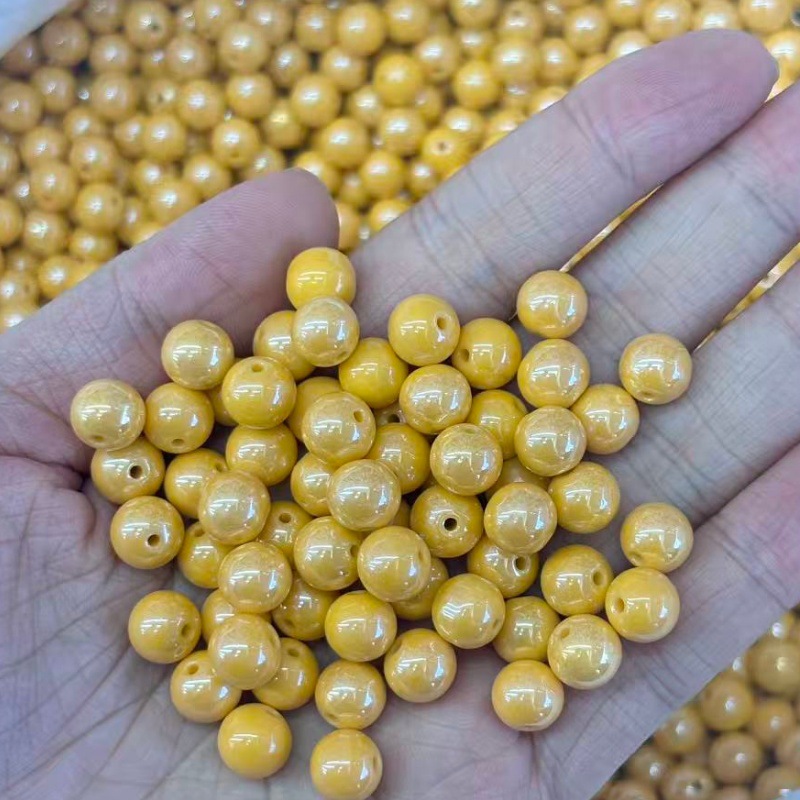 New 8mm round bead colorful Tourmaline beads diy gift bracelets, necklaces, mobile phone chains, clothing accessories pic 9