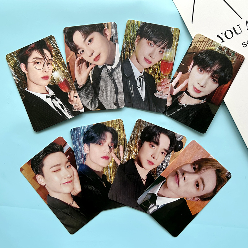 ATEEZ 2023台历小卡 明信片 特典卡 收藏卡 随机卡 明星周边