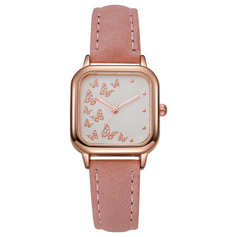 Wholesale of the new 2024 compact and dreamy princess-style butterfly dial, lively European style, high appearance level student girls' watch Item Picture
