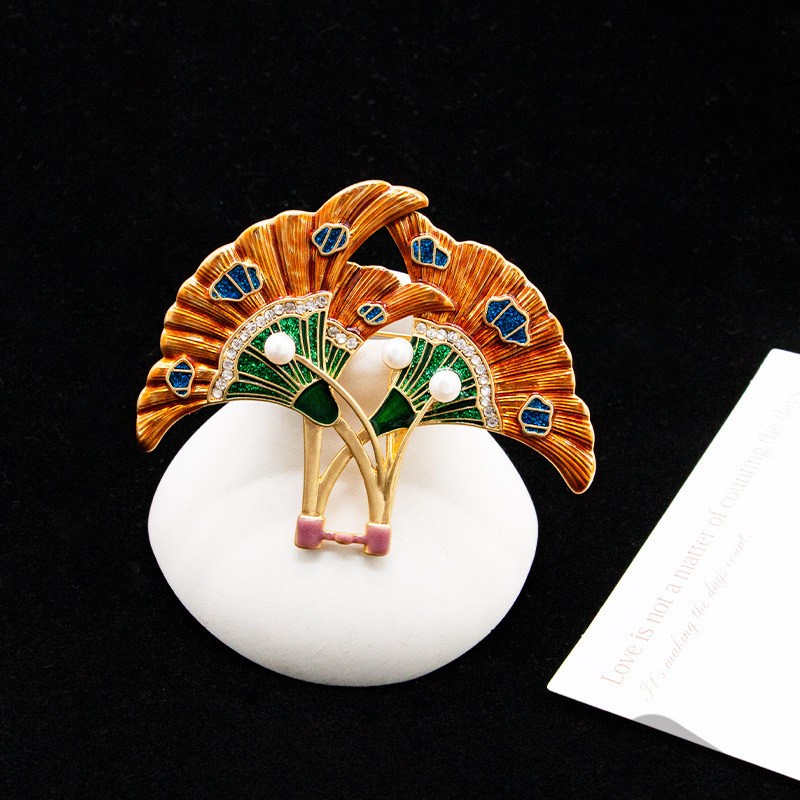 胸针/徽章/胸针锌合金/旗袍压襟/磁铁扣产品图