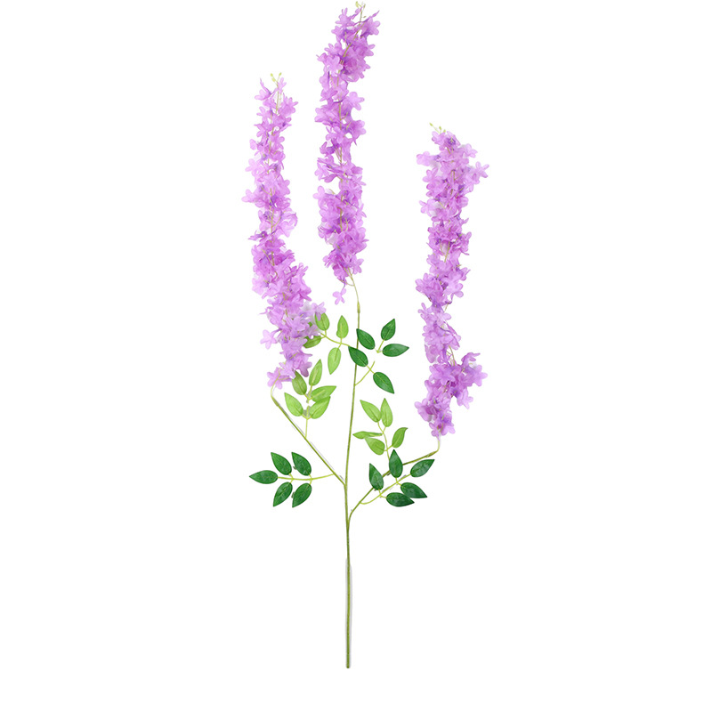 Cross-border artificial flowers, artificial green plants, climbing vines, ceiling wisteria flowers, artificial plants, wall hangings, wedding flower decorations Specification image
