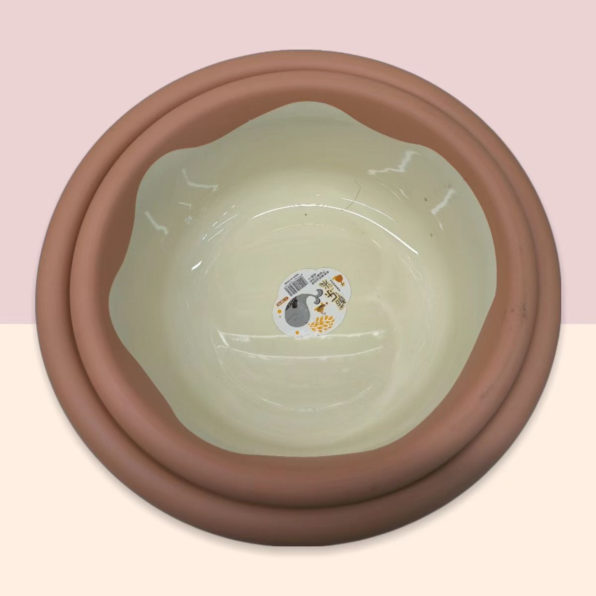 Simple plastic basin, household thickened laundry and washbasin, student dormitory foot basin, portable baby facial cleansing basin Item Picture