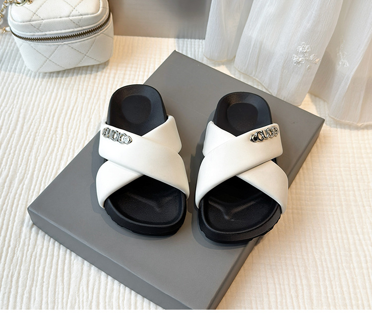 软底一字拖凉鞋外穿2025时尚厚底沙滩儿童凉拖鞋耐磨舒适防滑小童详情9