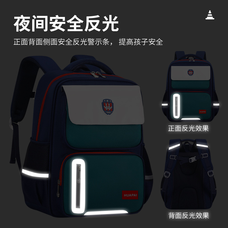 Schoolbag For Primary School Students Men And Women 6-12 Years Old Portable Children's Backpack British Style Children's Backpack A Bag Application Scenario