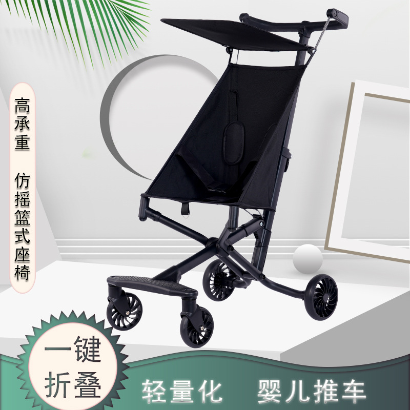 铝合金/高碳钢便携婴儿推车口袋车折叠轻便外出宝伞车儿童车遛娃