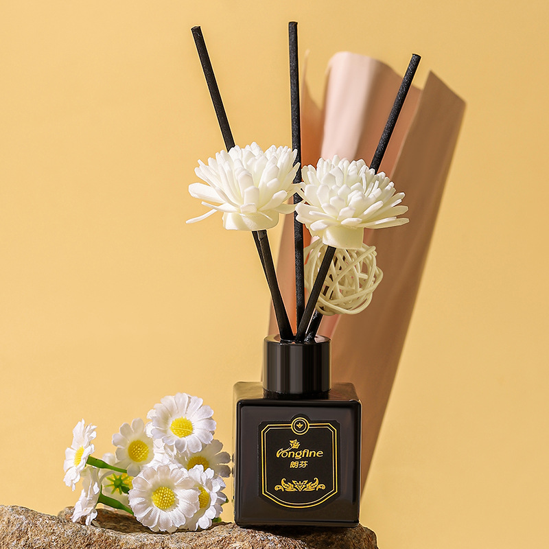 Black Home Fire Free Aromatherapy Diffuser Hotel Toilet Toilet Deodorant Air Fresh Rattan Aromatherapy Decoration details Picture