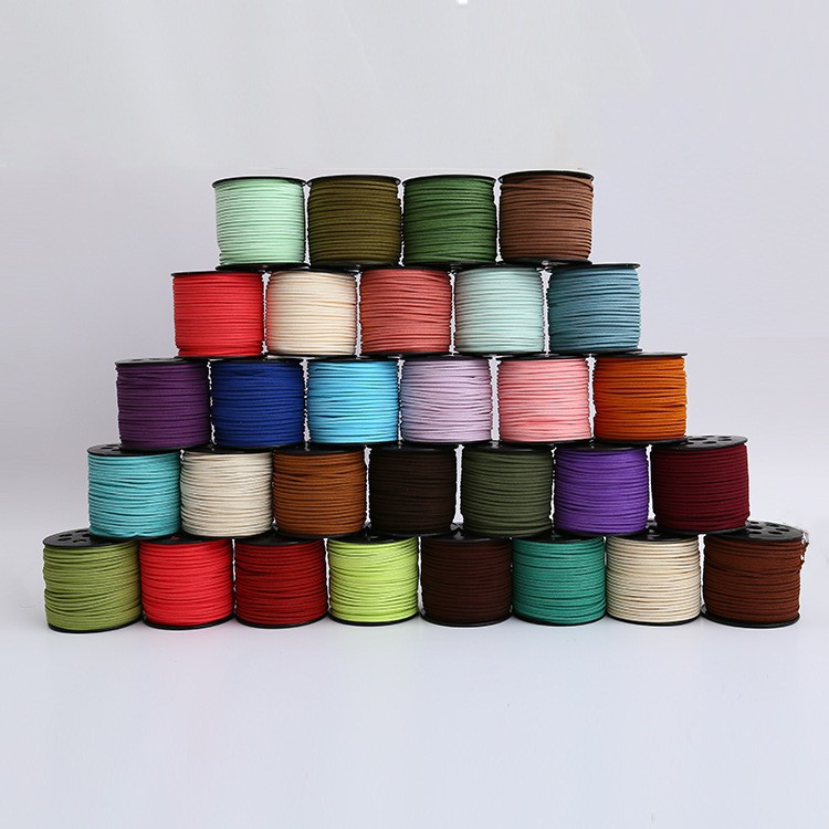 3mm韩国绒绳带麂皮绒双面绒DIY项链绳编织手链皮条饰品服装配件详情图2