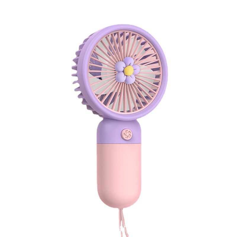 Portable mini usb charging wireless student handheld desktop electric fan details Picture