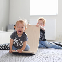 小孩玩具儿童平衡板聪明板弯曲板跷跷板室内家用弯板瑜伽板健身板