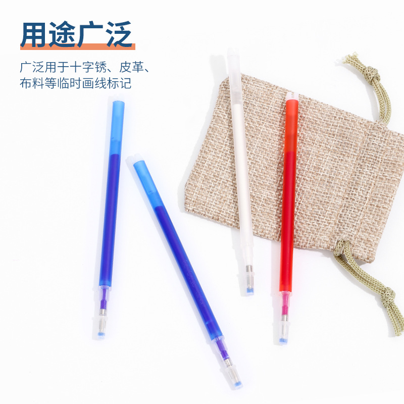 Manufacturer's waterborne high temperature achromatic pen tailor special achromatic pen refill with automatic fading pen refill for garment plate cutting Application Scenario