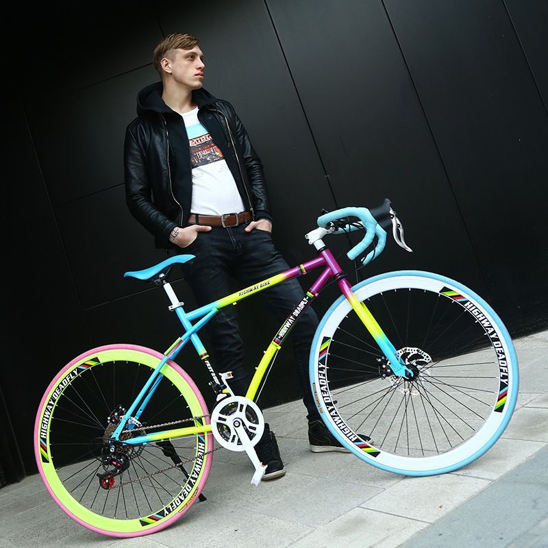 s Bit 1 variable speed dead fly bike solid tire road racing bike live fly muscle 26 "24 male and female students Application Scenario