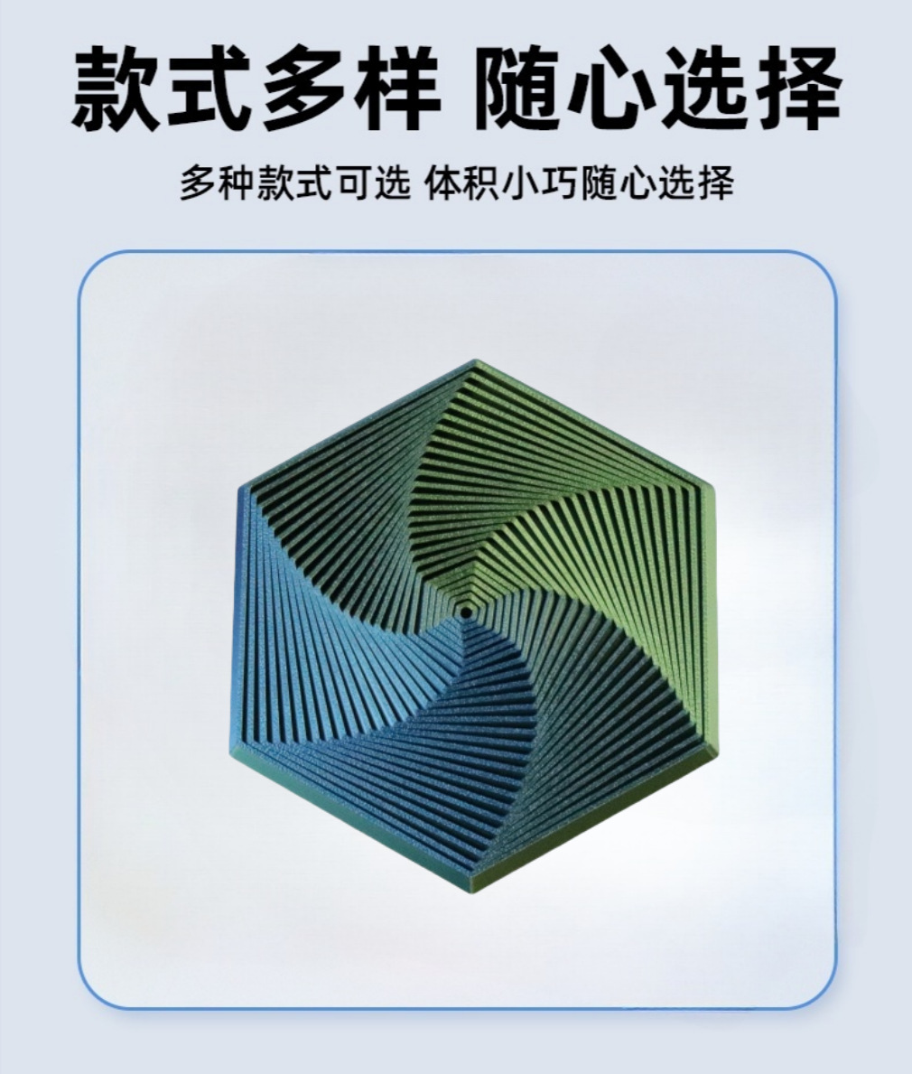 跨境3D打印六边形解压神器萝卜塔Fractal Fidget Hexagon创意潮玩详情7