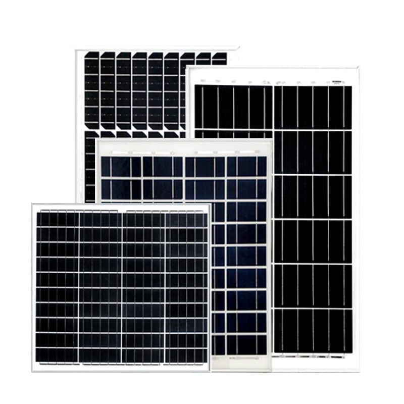 Solar Panel 20W-500W Aluminum Frame Single Polycrystalline Photovoltaic Panel Household 12V36v Solar Panel Item Picture
