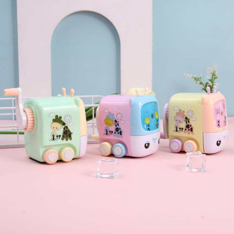Children's learning stationery pencil sharpener creative hand sharpener for children primary and secondary school gifts pencil sharpener pencil sharpener Specification drawing