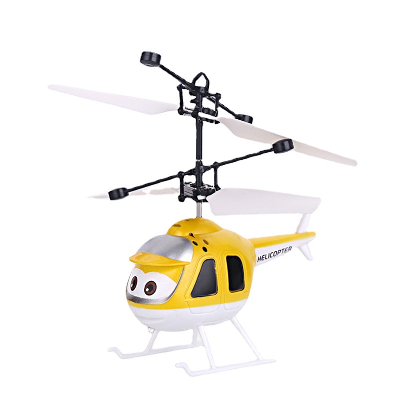 亚马逊重力手感应飞侠遥控飞行器耐摔充电直升机儿童卡通玩具飞机详情图5