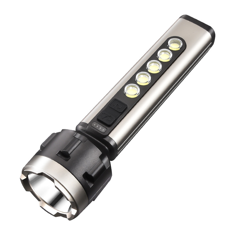 New high-intensity LED flashlight, COB floodlight, work light, USB charging, outdoor portable, home emergency adventure Item Picture