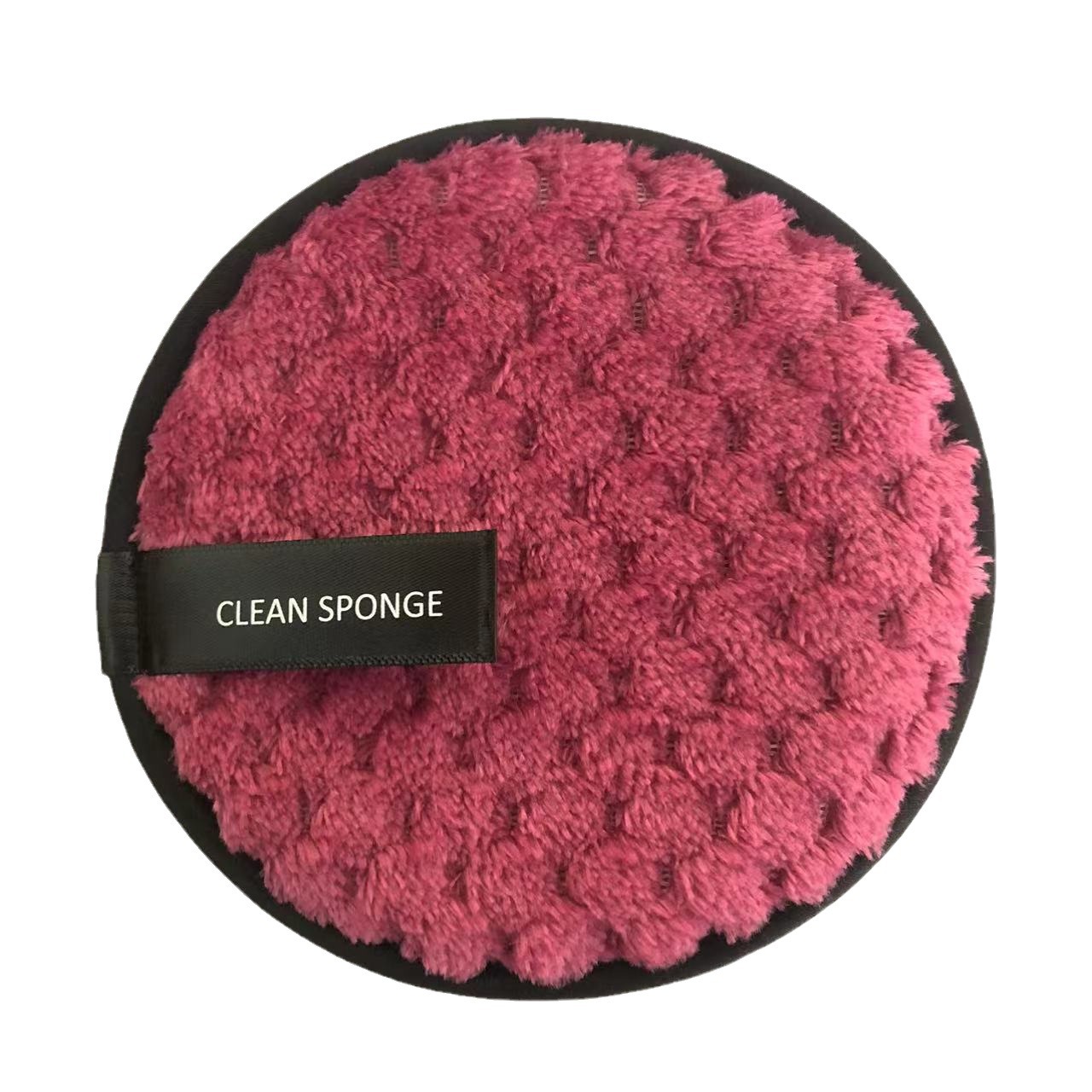 Teak makeup remover cotton, lazy person's water makeup remover powder puff, washable and reusable face powder puff Item Picture