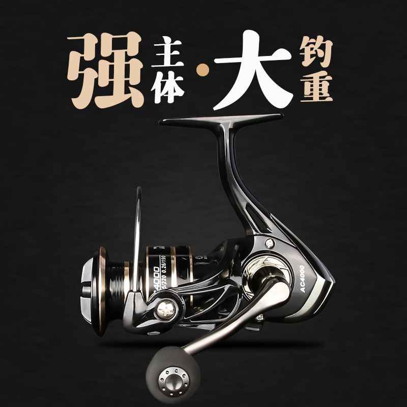 路亚轮/钓鱼线/钓鱼装备/左利手/金属筏钓轮产品图