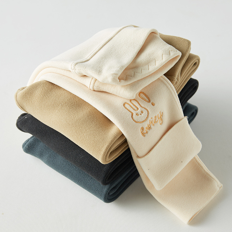 Girls' fleece leggings for outerwear in autumn and winter 2023 new children's winter pants, thickened and best-selling for girls and children Application Scenario