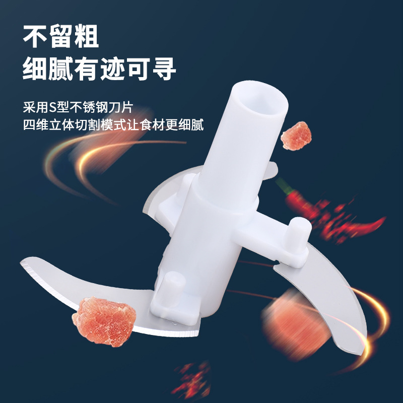 Pull String Vegetable Cutter Hand Pull Meat Grinder Multi-Functional Vegetable Cutter Kitchen Dumpling Stuffing Meat Crusher Press Garlic Pull Garlic Machine Application Scenario