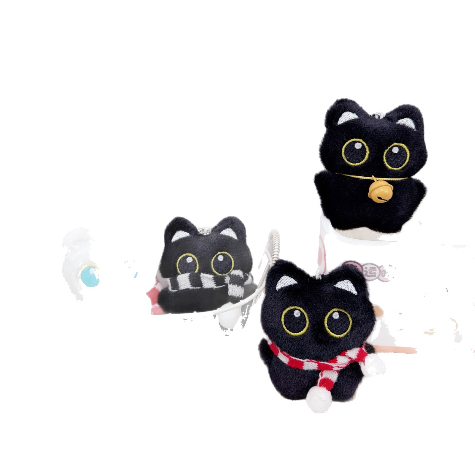 星星人/毛绒挂件/挂件/毛绒玩具/疯狂动物城白底实物图