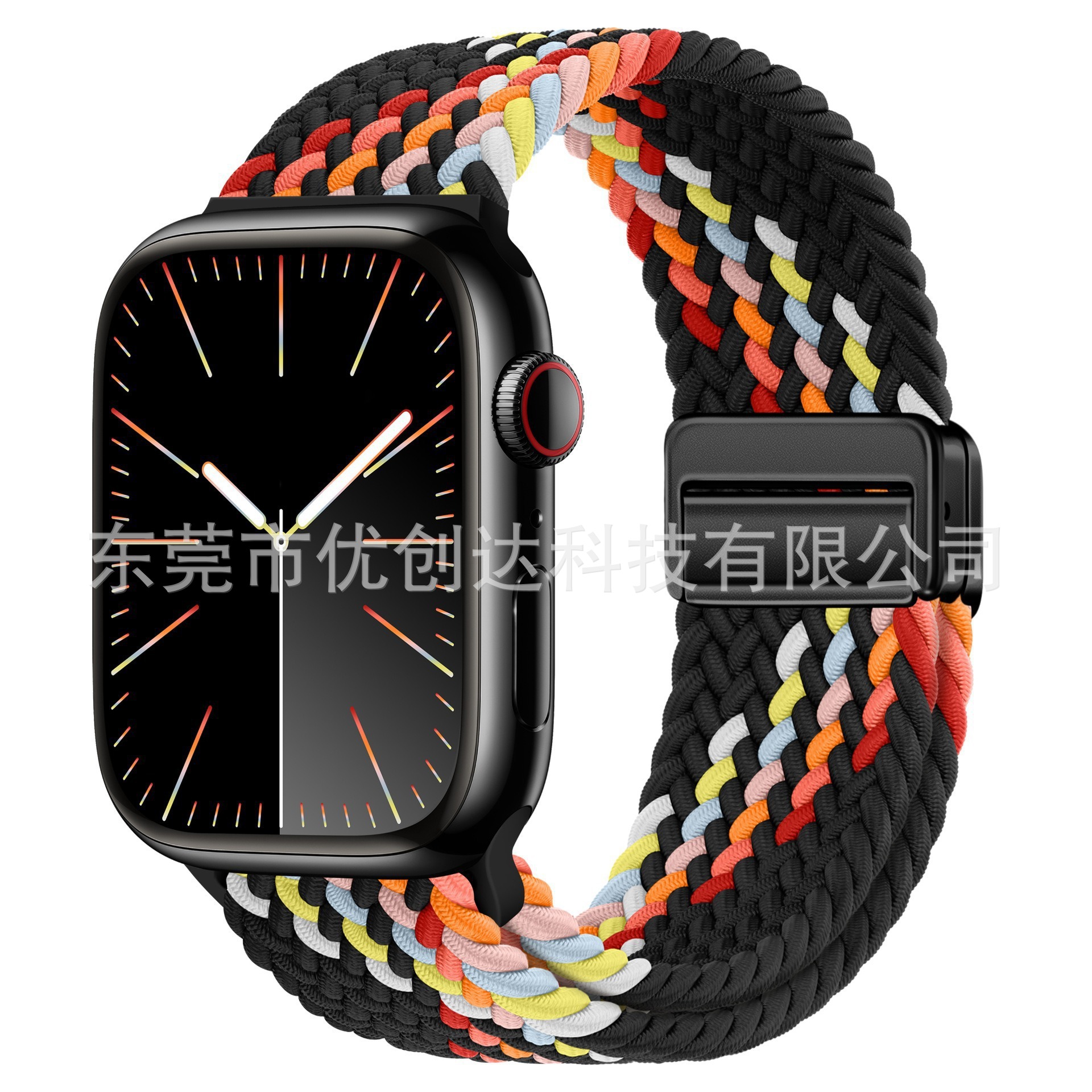 Применим нейлоновый пояс магнитного сопряжения для apple apple applewatchS10 с магнитной пряжкой для сопряжения нейлона 9876 с 3 звёздным поясом 20/22 pic 13