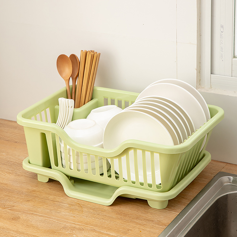 Thickened drain rack put bowl rack Household drip bowl rack Kitchen bowl storage rack Water filter rack 01227HQ-001 Application Scenario