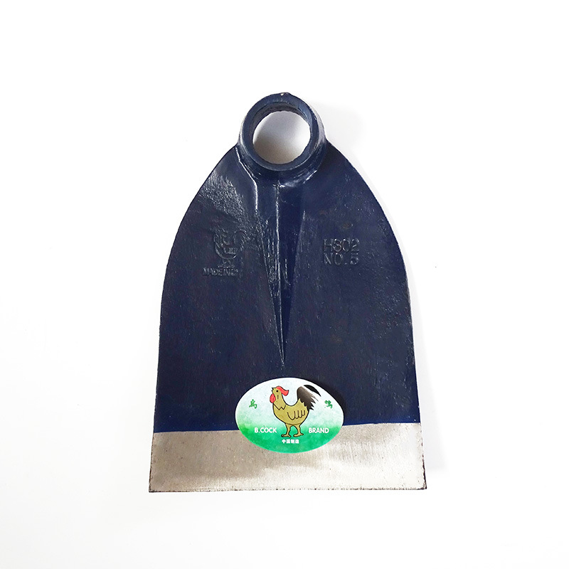 厂家批发东南亚孟加拉市场农用锄头道轨钢锄头H302