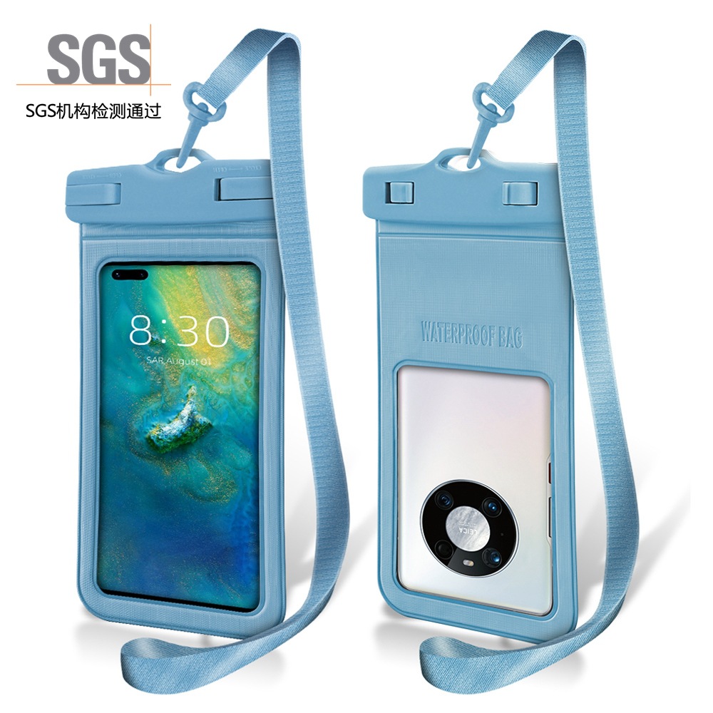 跨境专供漂流潜水游泳手机防水套新款大号透明批发手机防水袋子