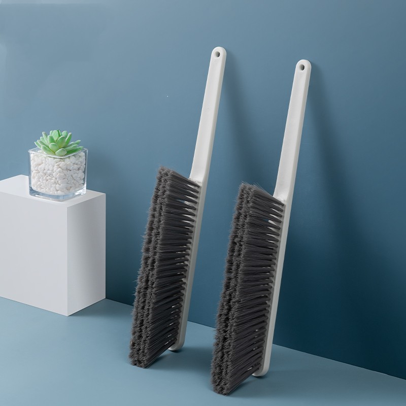 Multi-Functional Bed Brush Household Long Handle Cleaning Brush Soft Brush Bedroom Dust Brush Quilt Sofa Carpet Bed Brush 0824