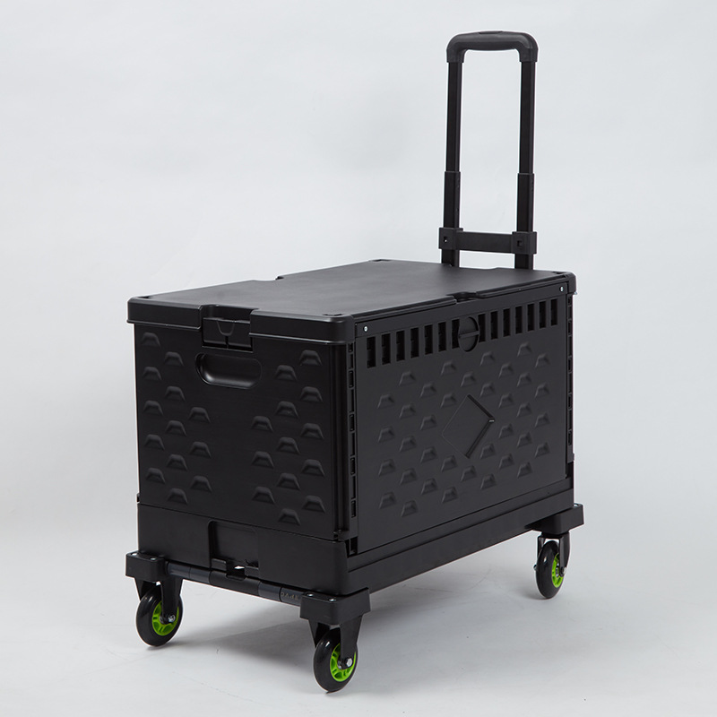 60L frame de plástico casa carro plegable expansión al aire libre en la mesa camper plegable fácil de guardar mano tirando fabricantes de carros Application Scenario