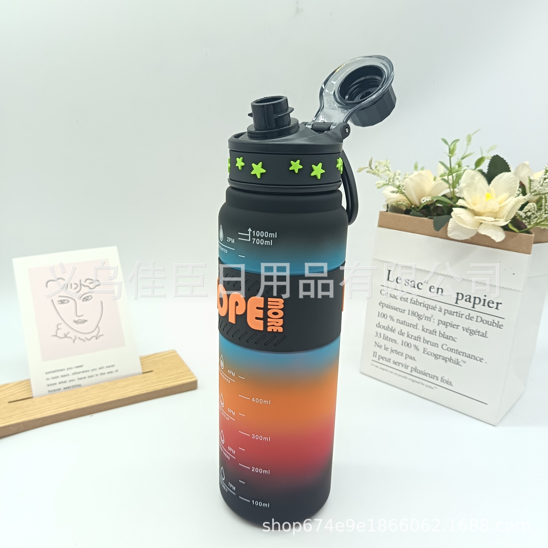 New cross-border space cup, large-capacity plastic direct drinking cup, student work, fitness, outdoor sports water cup, high appearance level Application Scenario