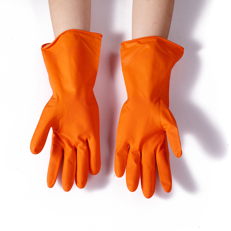 Wholesale of new latex gloves, kitchen rubber gloves, multi-color laundry, dishwashing, household cleaning gloves and utensils Specification image