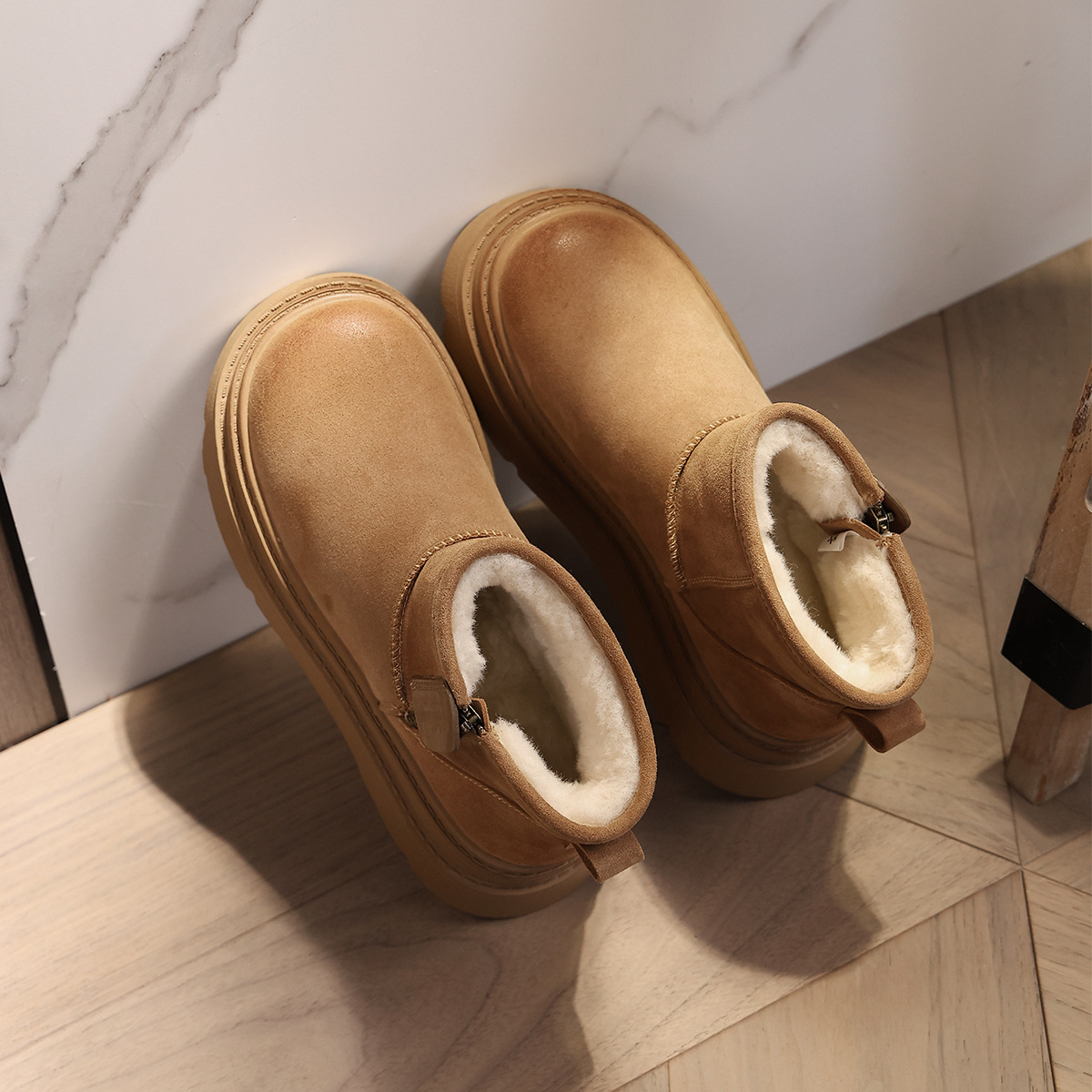 雪地靴/冬鞋女冬季百搭/UGG/ugg/防滑雪地靴产品图