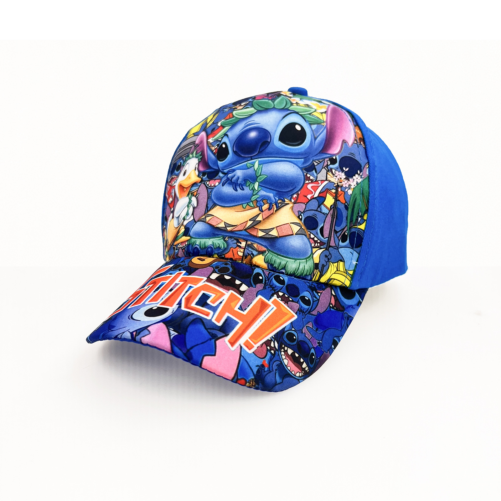 Foreign Trade Explosive Steedy Cartoon Surrounding Baseball Cap Children's Cap Duck Cap Cartoon Character Visor Hat details Picture