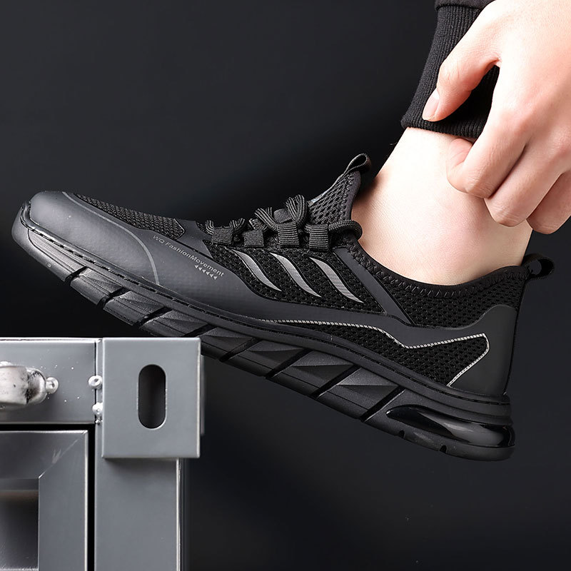 Men's Shoes Summer Mesh Flying Woven Shoes Men's Lightweight All-Match Casual Dirty Men's Mesh Shoes Men's Breathable Sports Shoes Specification drawing