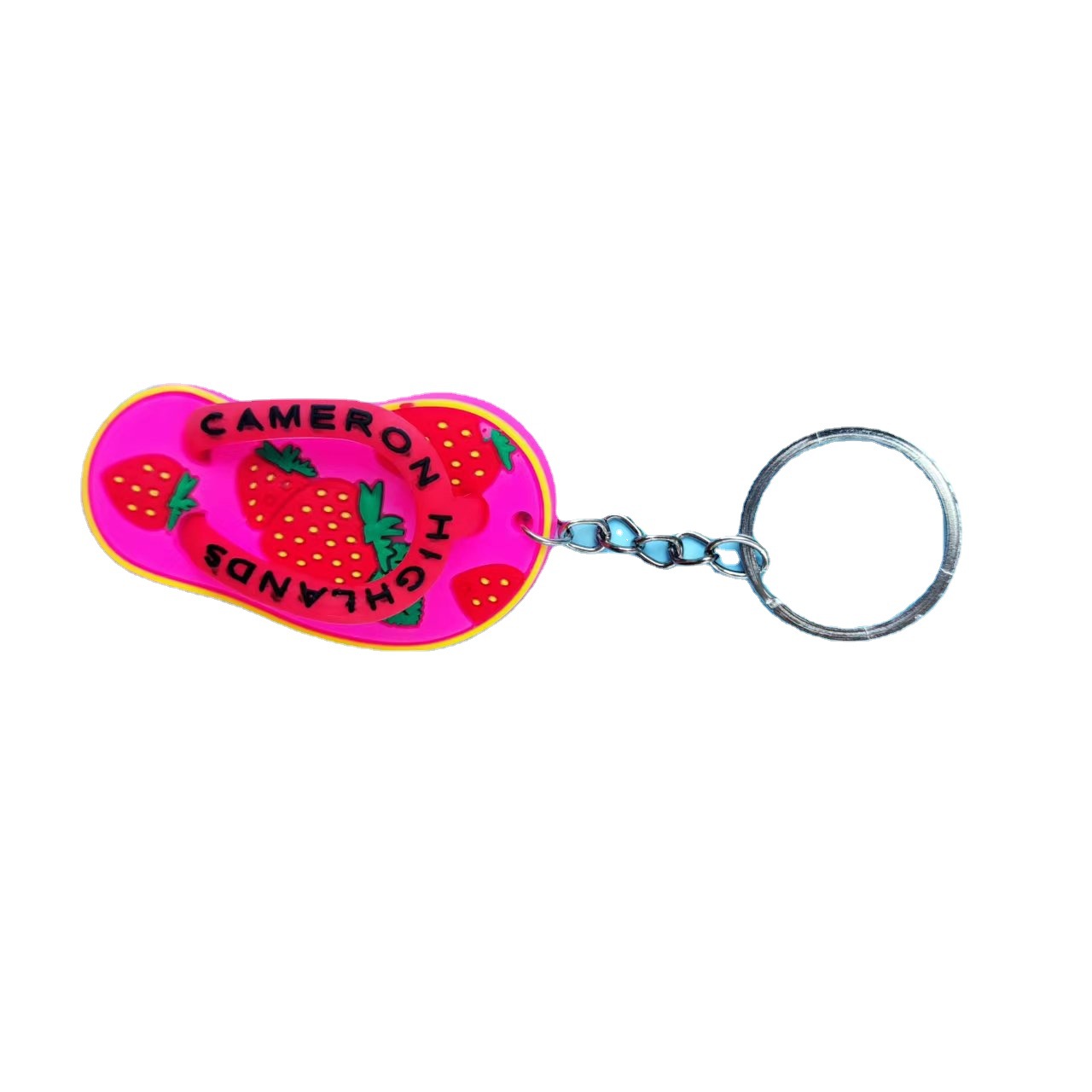 Manufacturers Direct Sales Of Cartoon Pvc Slippers Key Chain Pendant Decoration Creative Small Gift Travel Souvenirs Item Picture