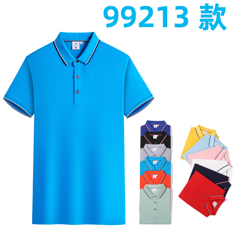 Wholesale Ice Ion enterprise work uniforms, high-end POLO short-sleeved custom lapel T-shirts, breathable advertising cultural shirts Application Scenario