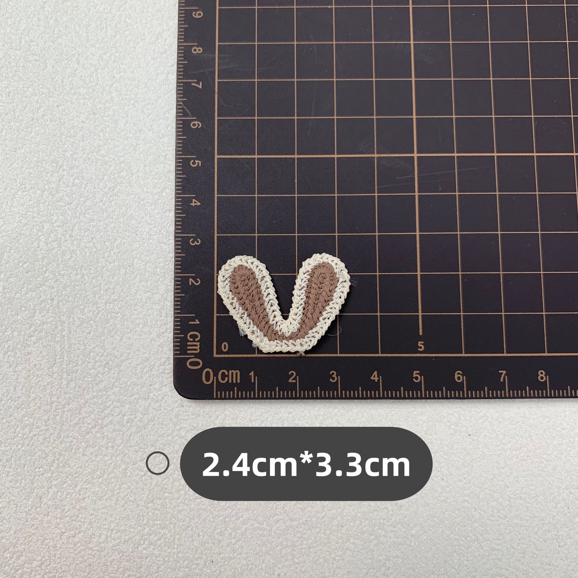 治愈系手工钩织兔子布贴刺绣小猫咪立体耳朵DIY发饰胸针包包配件详情16
