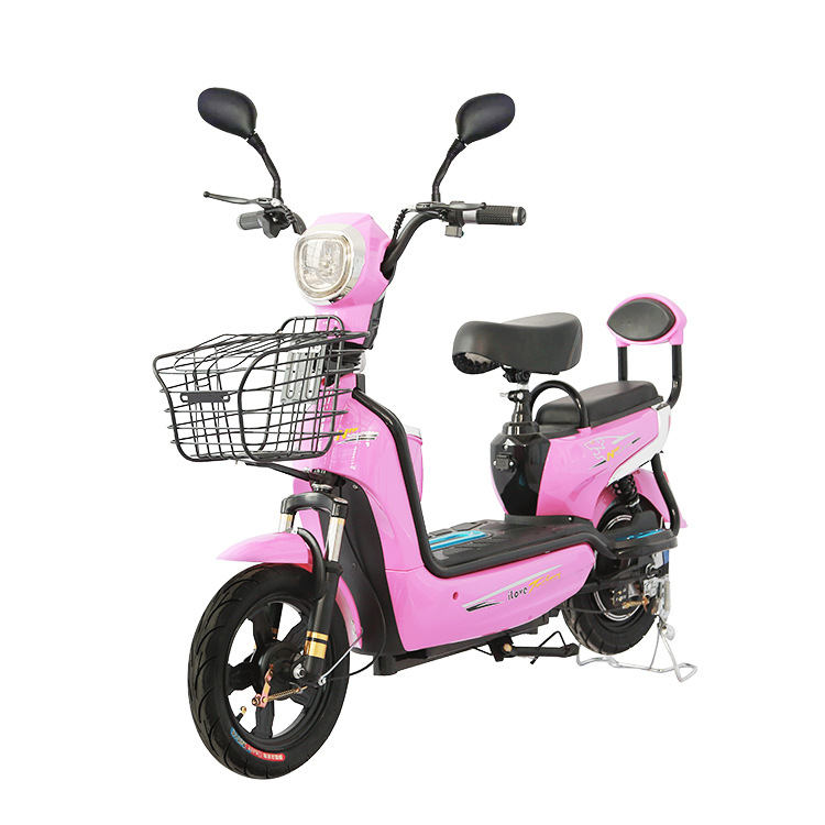 Yadi Emma New Day Of The Same 48V Two-Wheeled Battery Car Jingjing Electric Bike Adult Tandem Electric Bicycle Item Picture