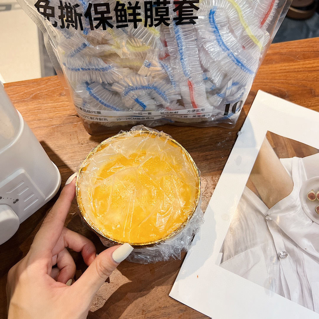 一次性纺布帽子/防尘头套30g/车间防尘头套/一次性头套白底实物图