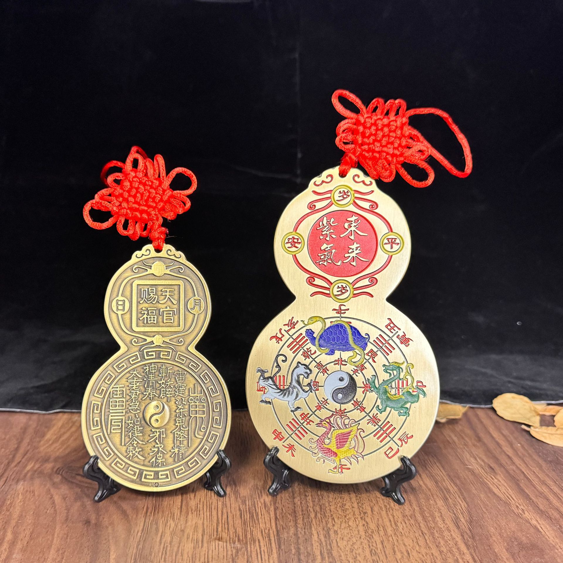 Solid Brass Bagutta Mountain Ghost Bronze Bronze Home Decoration Pendant Copper Money Pendant Decoration Housewarming Joy Application Scenario