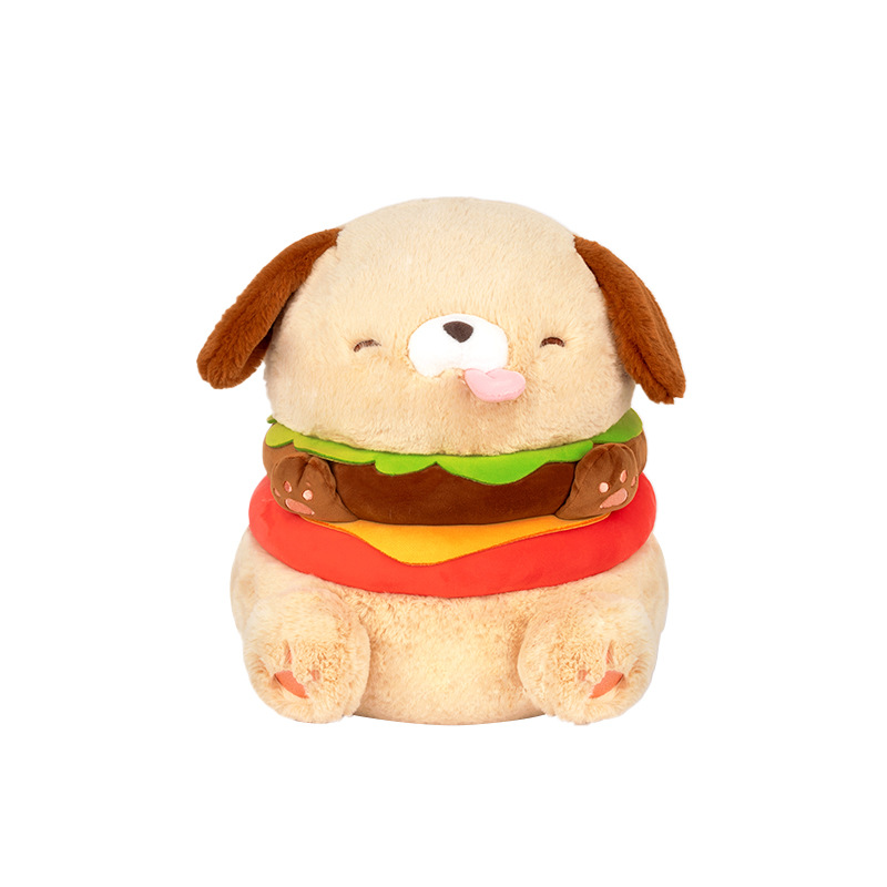 I love hamburgers, dogs, plush toys, bed pressing dolls, pillow figurines, girls' small gifts, claw machines, wedding wholesale Item Picture